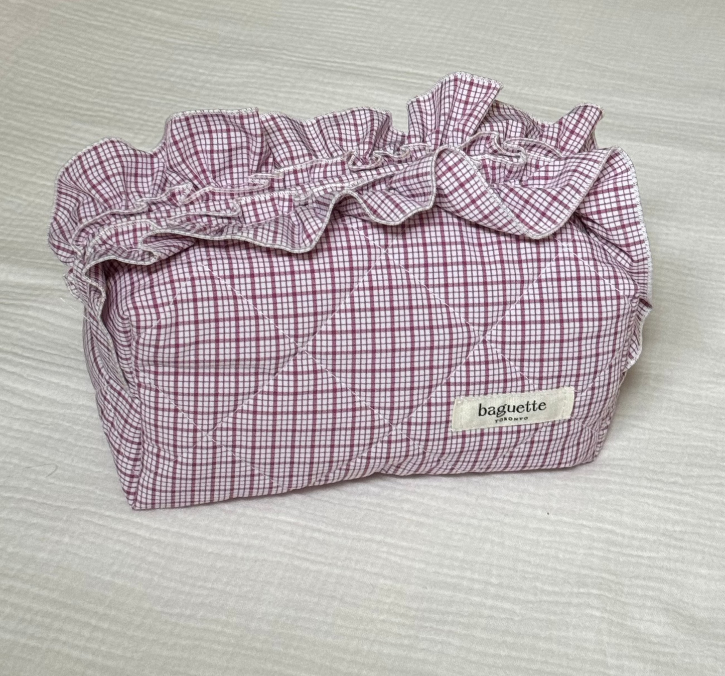 Gingham Red