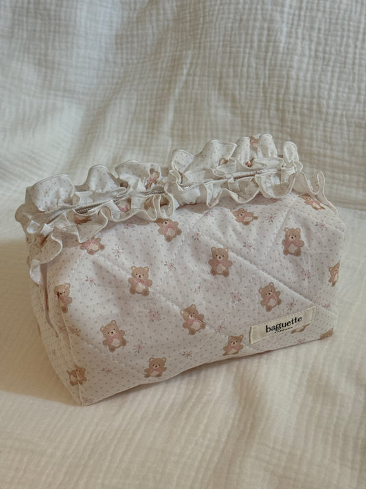 Little Bear Ruffles Pouch